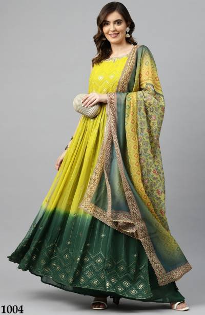 FAIZA BY ALFAAZ GEORGETTE SALWAR KAMEEZ WHOLESALER IN INDIA